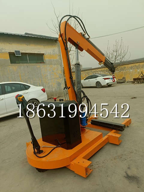 柳州市自卸车厢随车吊 自制轮式四不像起重机 四驱平板吊 5吨 贵盛